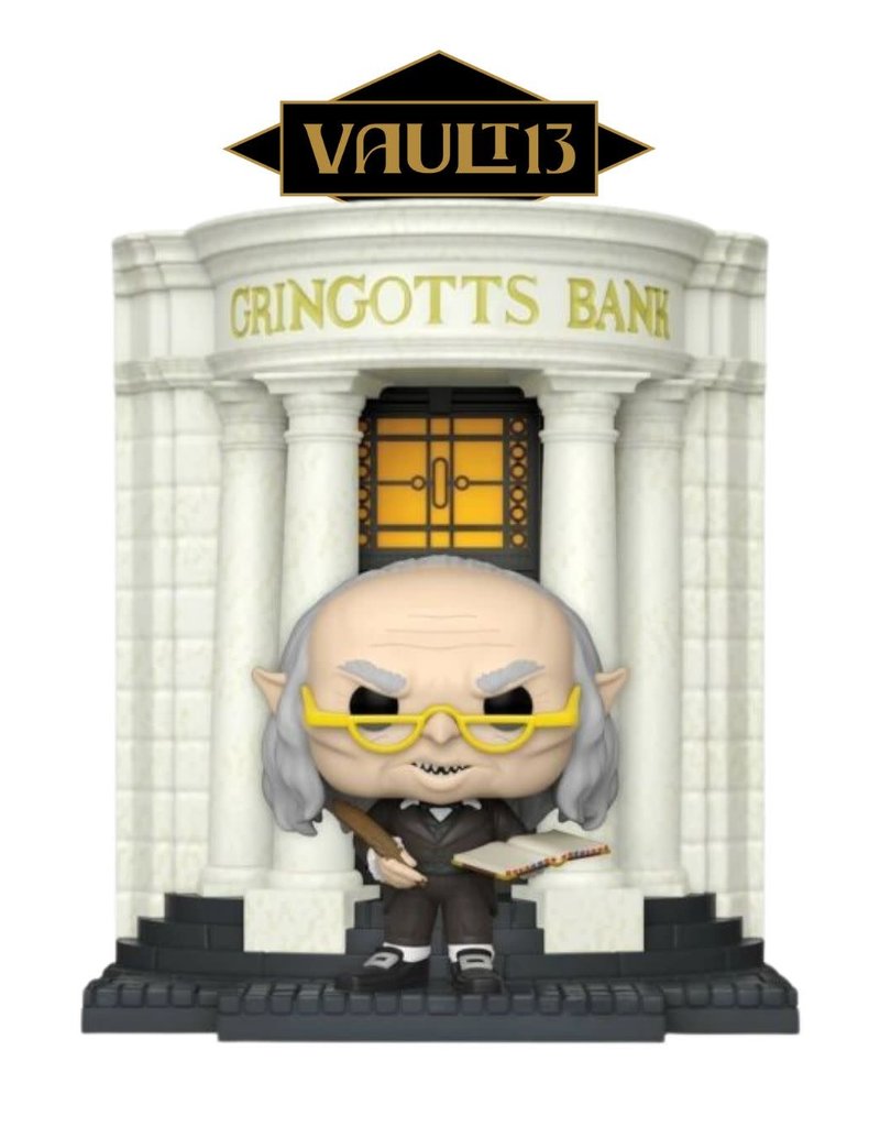 Funko Pop Funko Pop - Gringotts Head Goblin W/ Gringotts Bank - 138