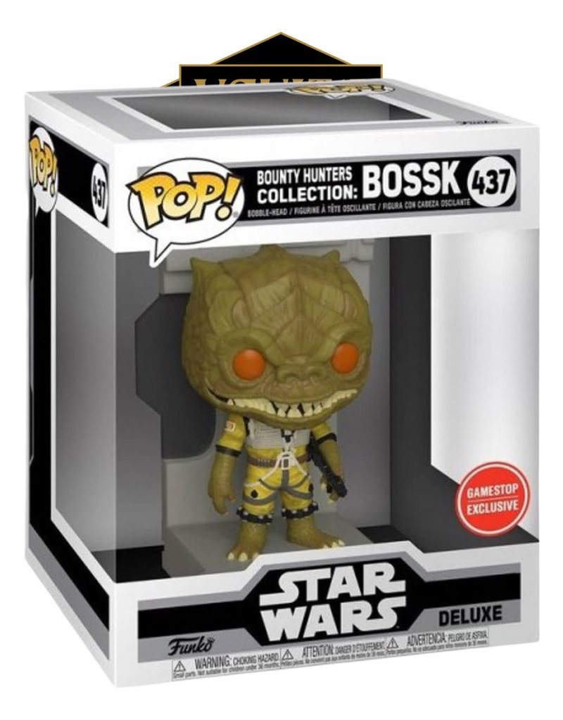 Funko Pop Funko Pop - Star Wars - Bounty Hunters Collection - Bossk - 437 - Deluxe