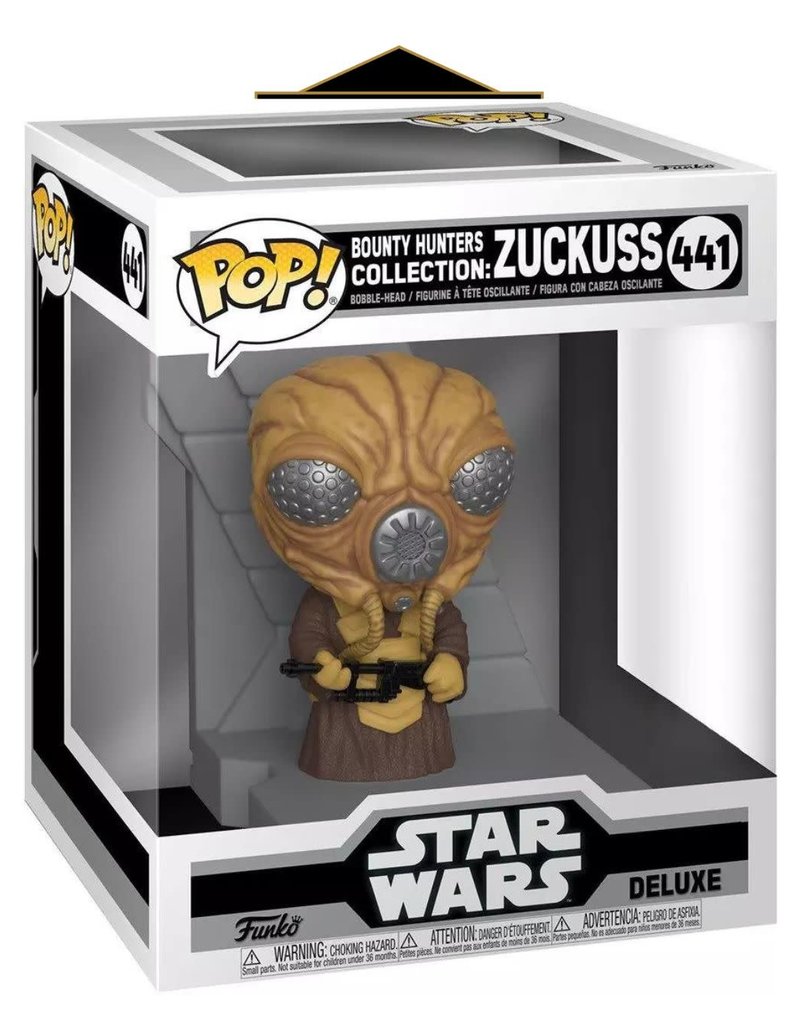 Funko Pop Funko Pop - Star Wars - Bounty Hunters Collection - Zuckuss - 441 - Deluxe