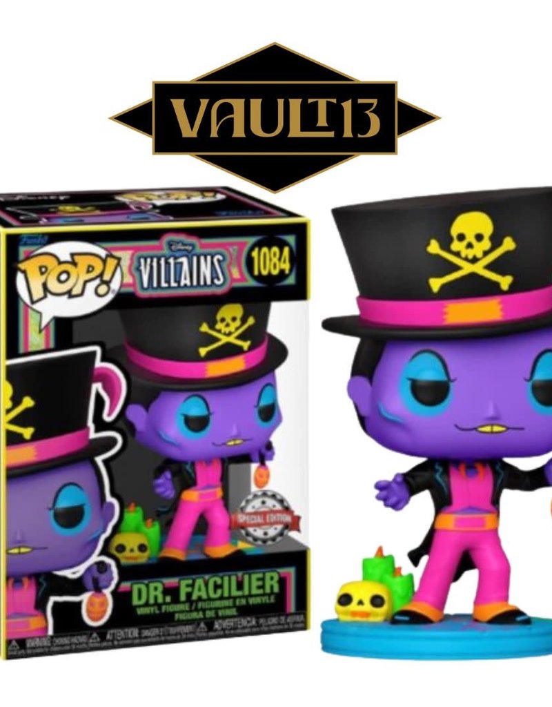 Funko Pop Funko Pop - Dinsey Villains - Dr. Facilier - 1084 - (Blacklight)