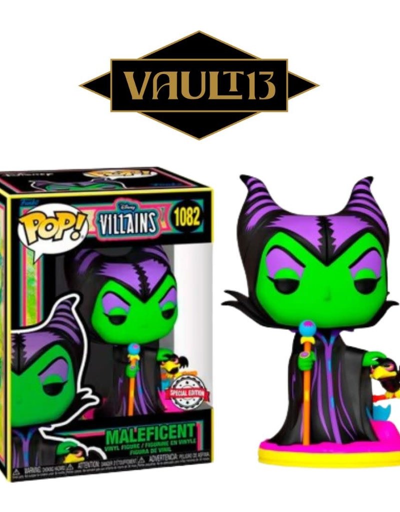 Funko Pop Funko Pop - Disney Villains - Maleficent - 1082 - (Blacklight)