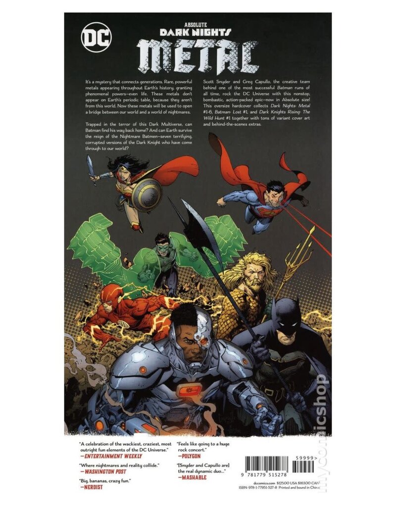 DC Absolute Dark Nights: Metal HC