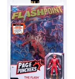 Mcfarlane Toys DC Direct Page Punchers Action Figure The Flash (Flashpoint) Metallic Cover Variant (SDCC) 8 cm