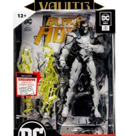 Mcfarlane Toys DC Direct Page Punchers Action Figure Black Adam with Black Adam Comic (Line Art Variant)