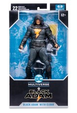 Mcfarlane Toys DC Black Adam Movie Action Figure Black Adam with Cloak 18 cm