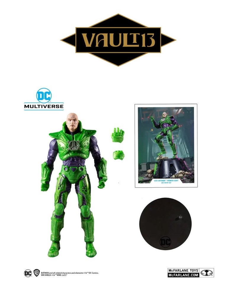 Mcfarlane Toys Mcfarlane Toys Lex Luthor Power Suit Dc New 52 18cm