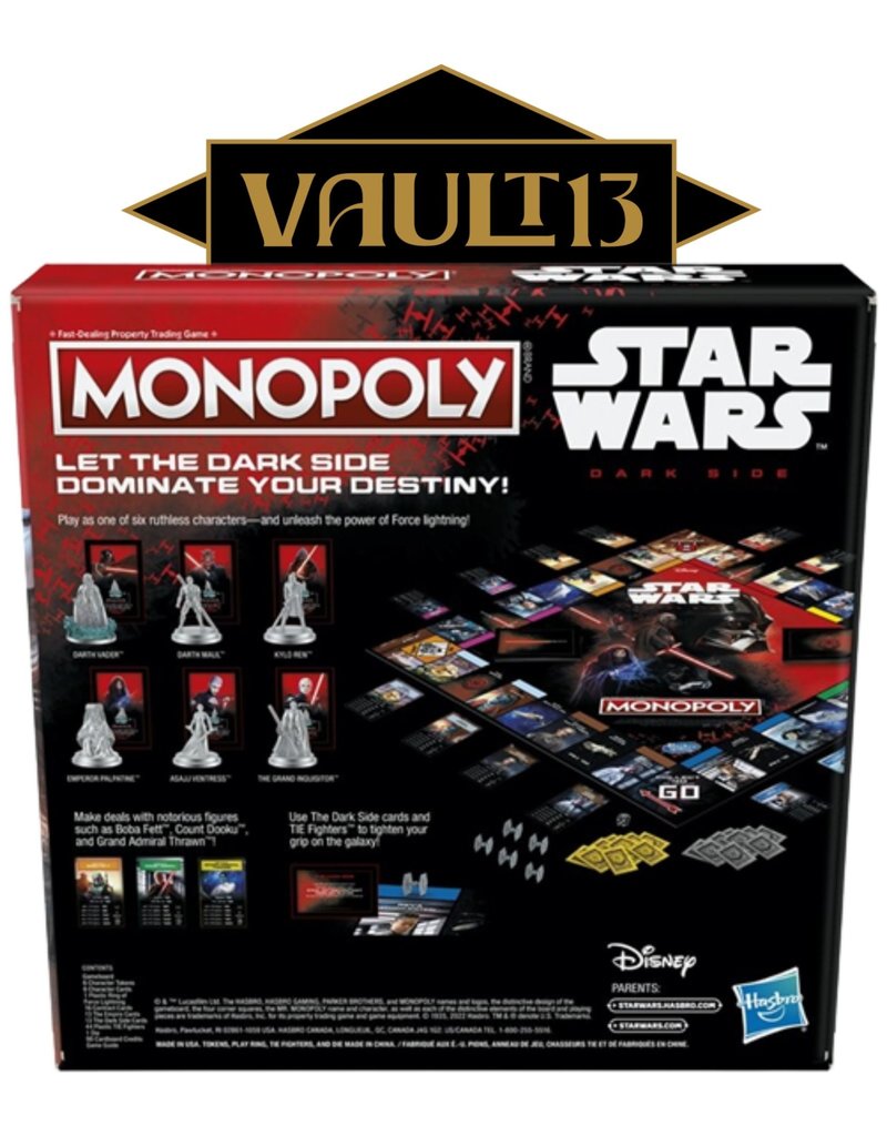 Hasbro Monopoly: Star Wars Dark Side