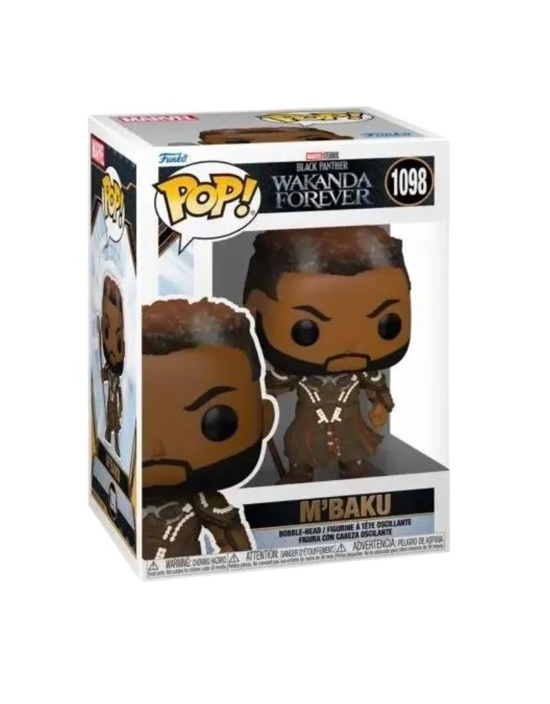 Funko Pop Funko Pop - M'Baku - 1098 - Black Panther Wakanda Forever