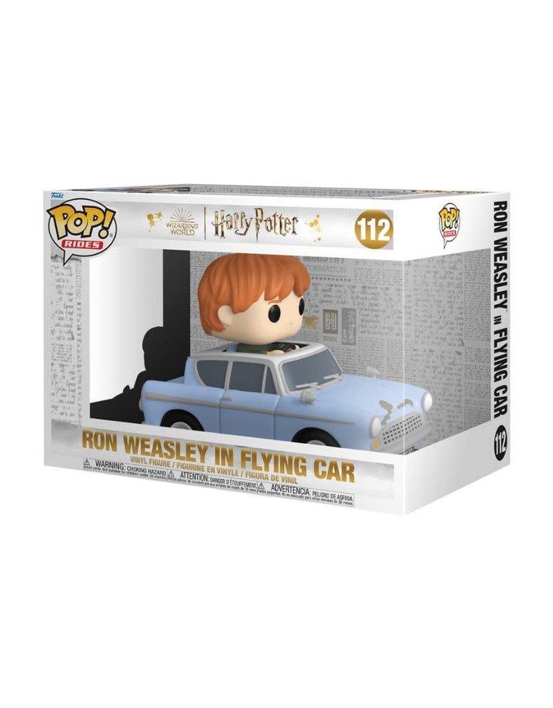 Funko Pop Funko Pop - Ron Weasley in Flying Car - 112 - Rides - Harry Potter