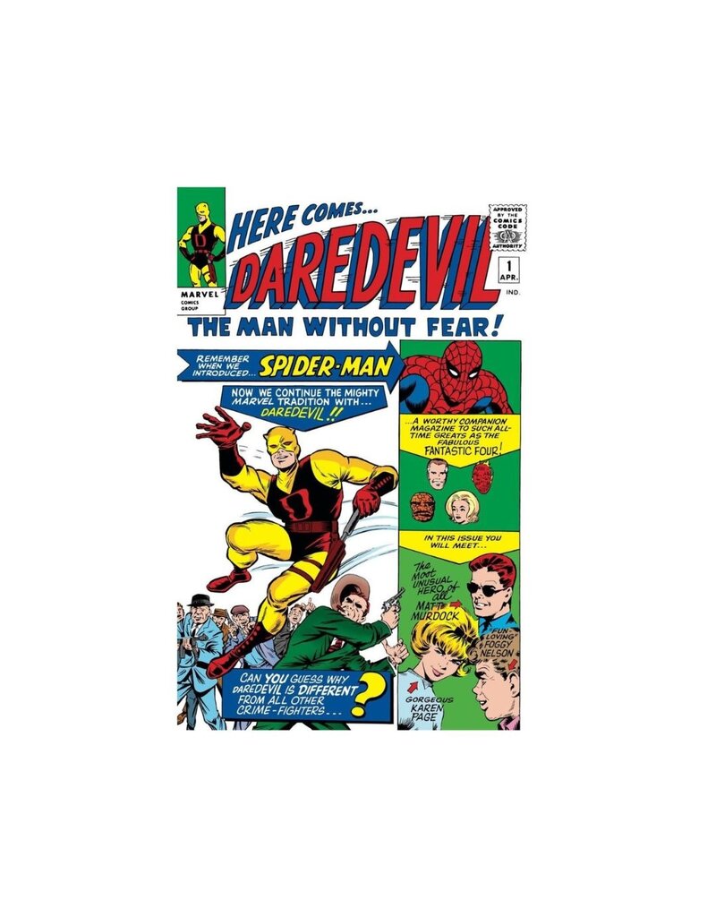 Marvel Mighty Marvel Masterworks: Daredevil Vol. 1 - While the City Sleeps TP DM Variant