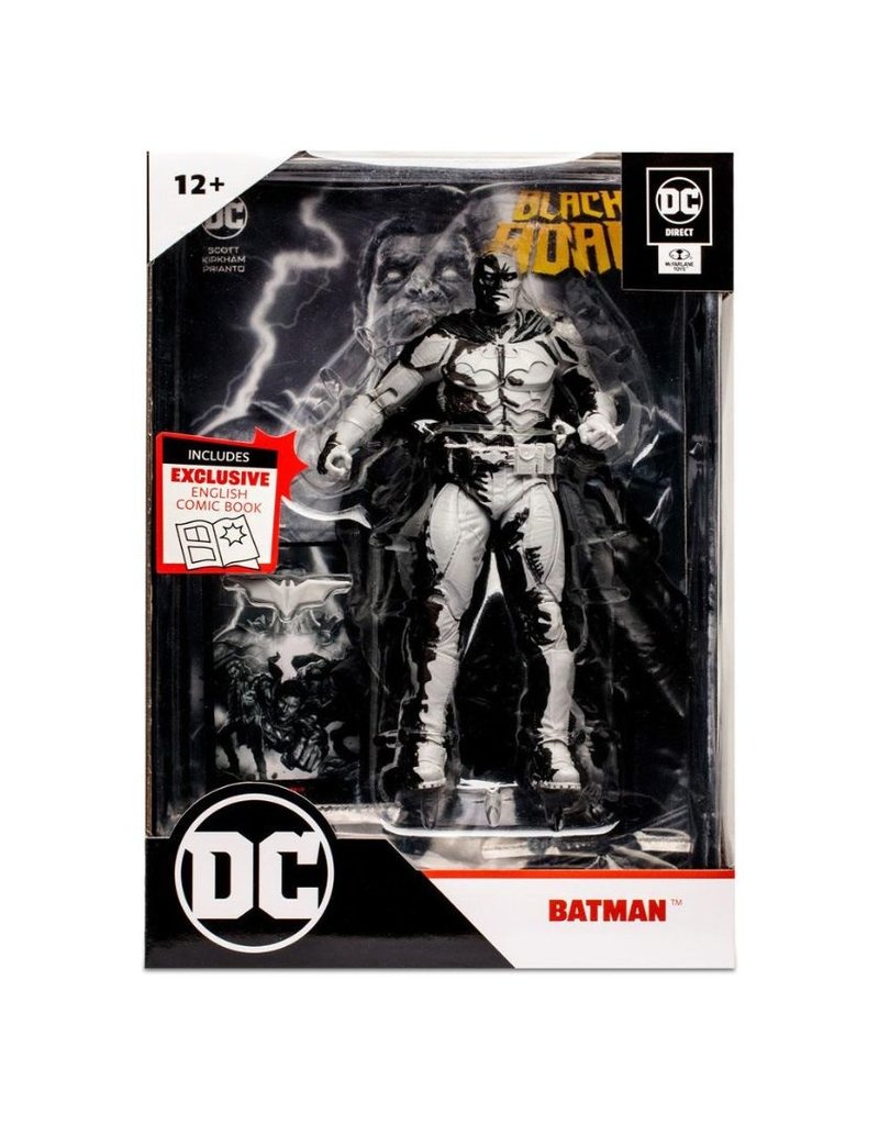 Mcfarlane Toys DC Direct Action Figure Black Adam Batman Line Art Variant (Gold Label) (SDCC) 18 cm