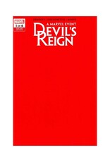 Marvel Devil's Reign #1 - Red Blank Variant