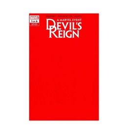 Marvel Devil's Reign #1 - Red Blank Variant
