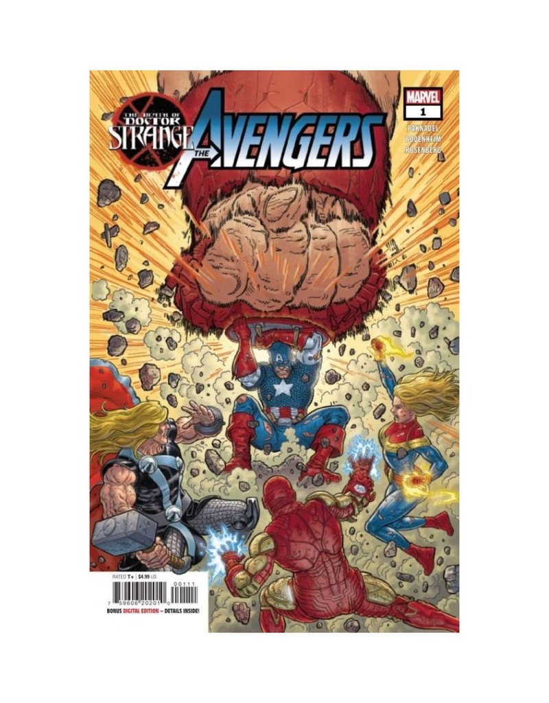 Marvel The Death of Doctor Strange: Avengers #1