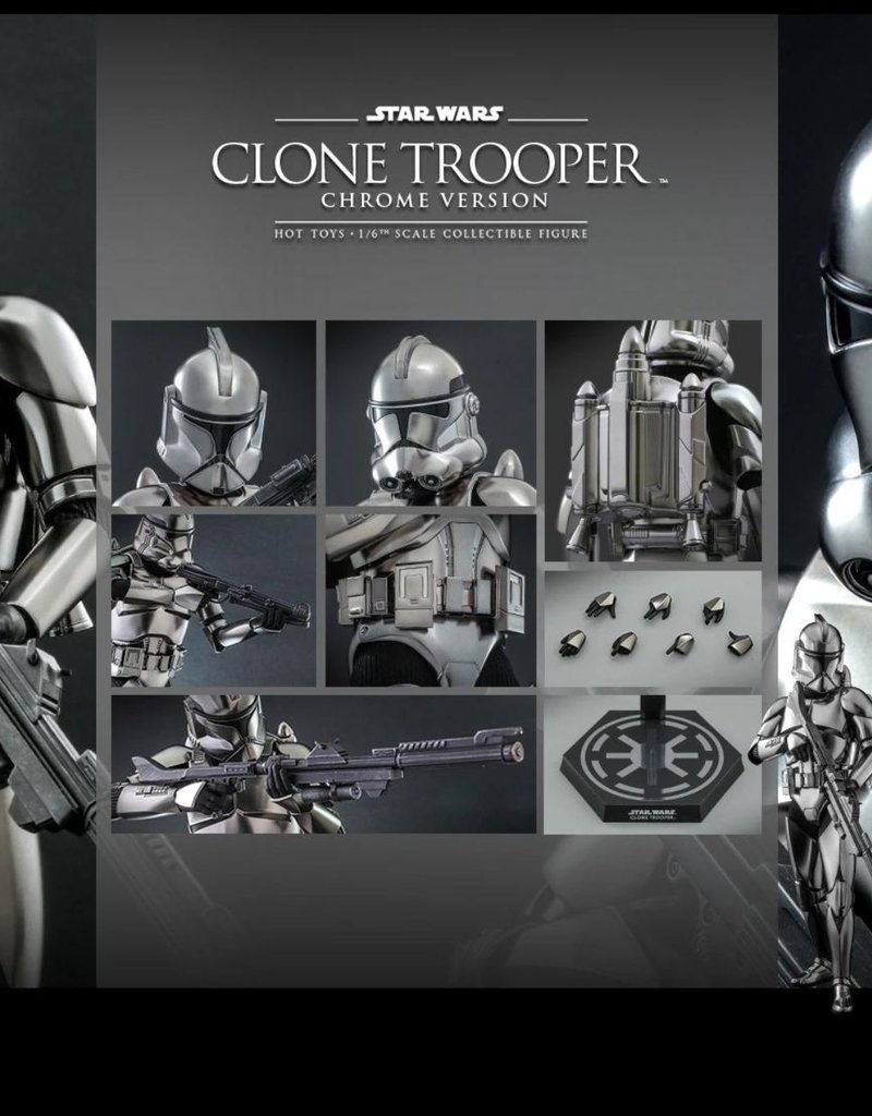 Clone Trooper (Chrome Version) - Action Figure 1/6 - Star Wars - 2022 Convention Exclusive - 30 cm