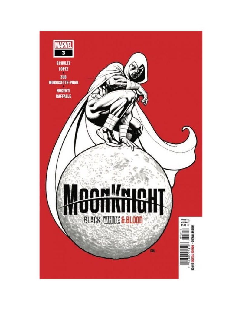 Marvel Moon Knight - Black, White & Blood - #3