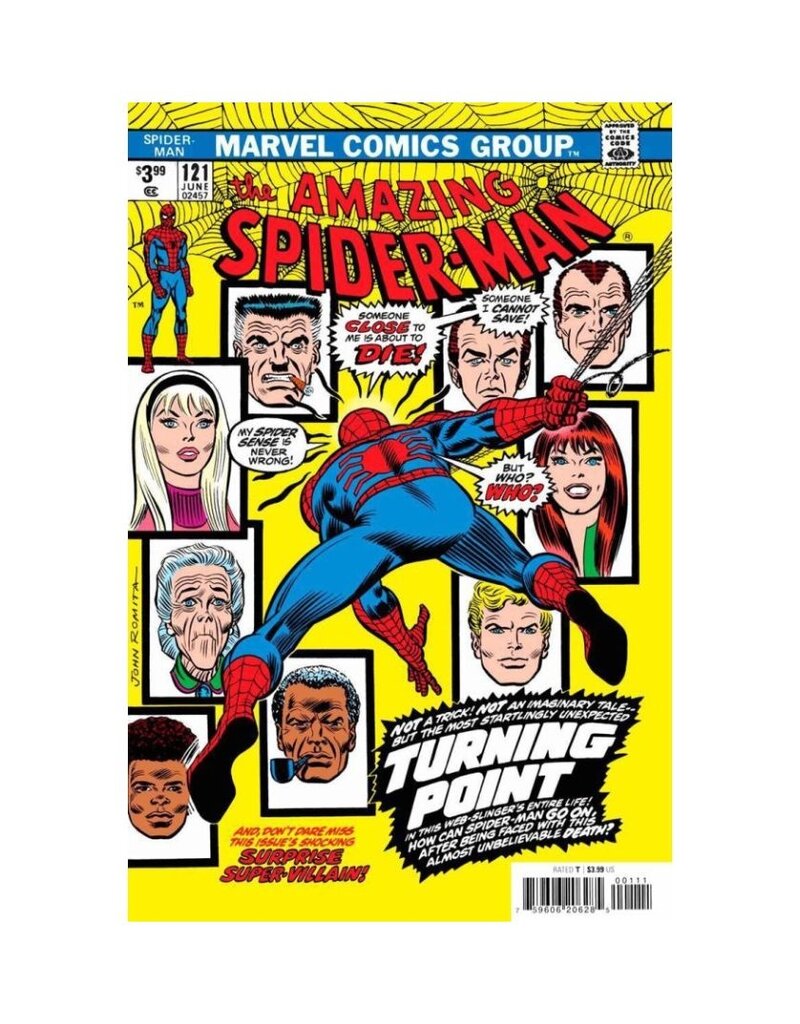 Marvel The Amazing Spider-Man #121 Facsimile Edition (2023)