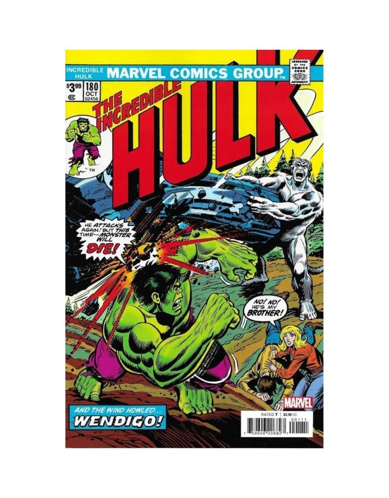 Marvel The Incredible Hulk #180 Facsimile Edition (2023)