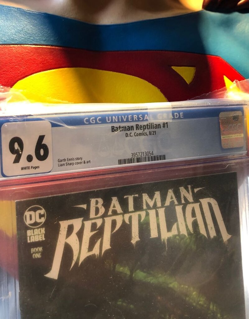 DC Batman: Reptilian #1 - CGC Rated 9.6 - 8/21