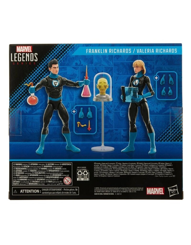 Hasbro Hasbro Marvel Legends Series Fantastic Four Franklin Richards and Valeria Richards