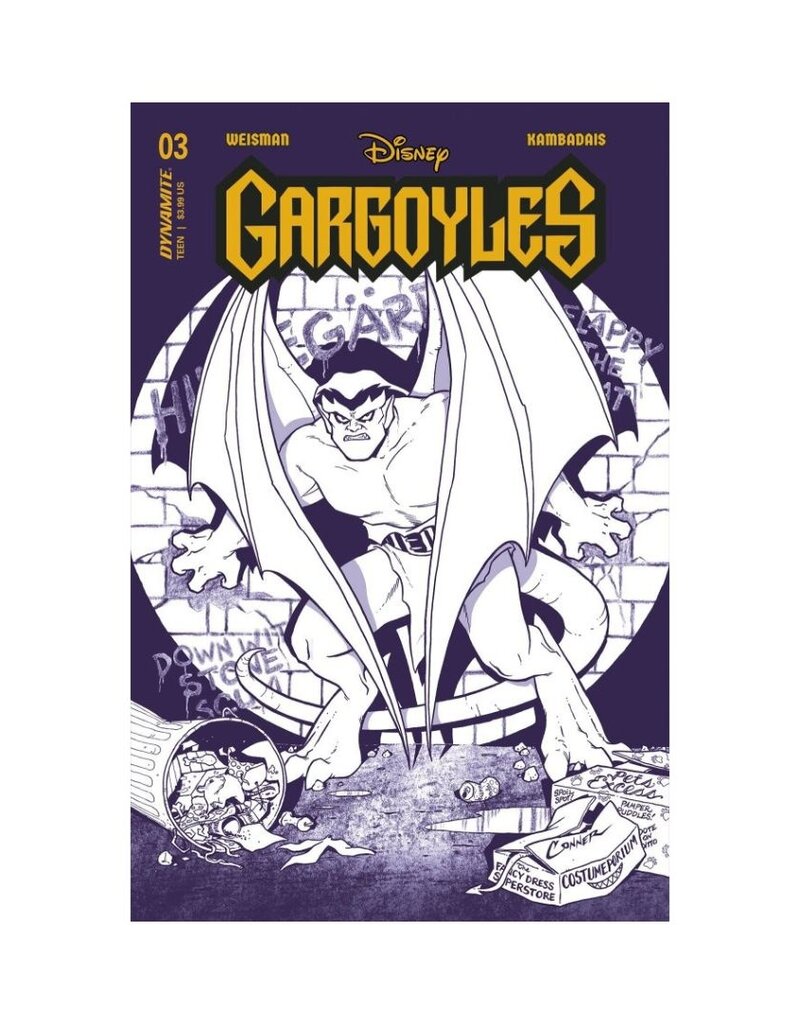 Gargoyles #3 Cover J 1:20 Video Packaging