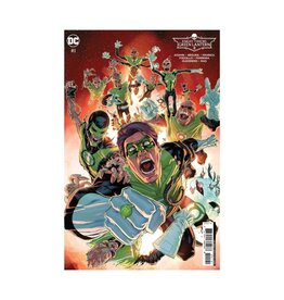 DC Knight Terrors: Green Lantern #1 - 1:25 Pete Woods Card Stock Variant
