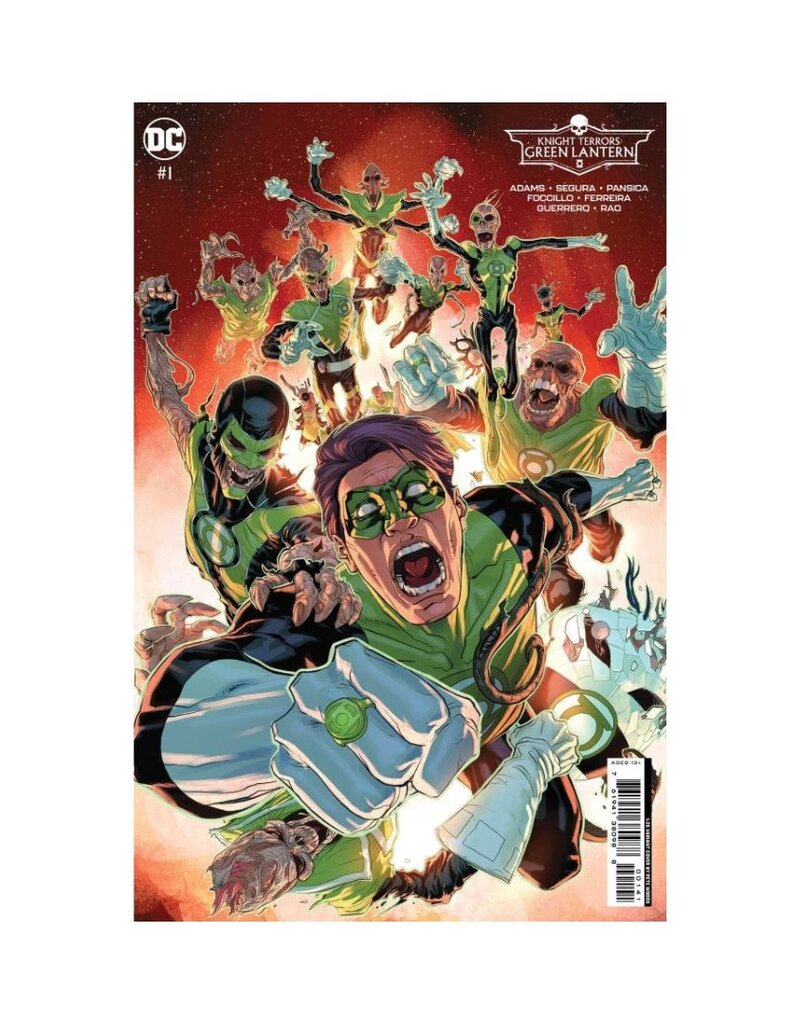 DC Knight Terrors: Green Lantern #1 Cover E 1:25 Pete Woods Card Stock Variant
