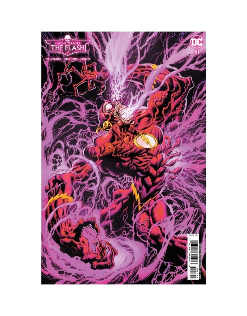 DC Knight Terrors: The Flash #1 Cover E 1:25 Kyle Hotz Card Stock Variant