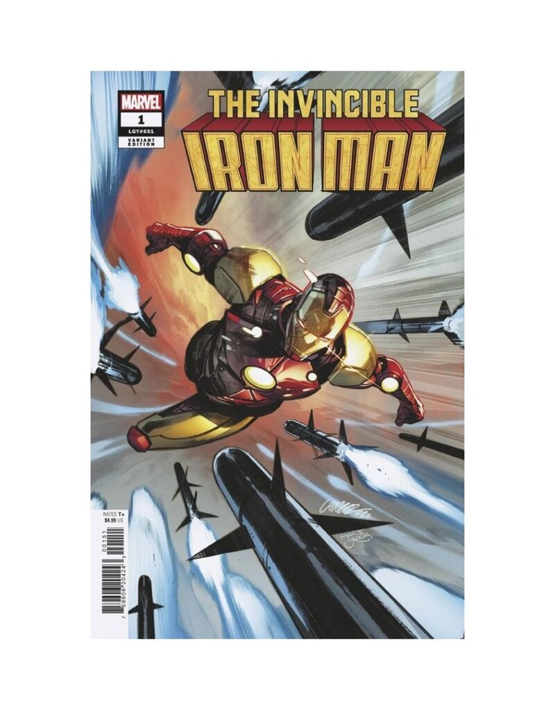 Marvel The Invincible Iron Man #1 1:25 Larraz Variant