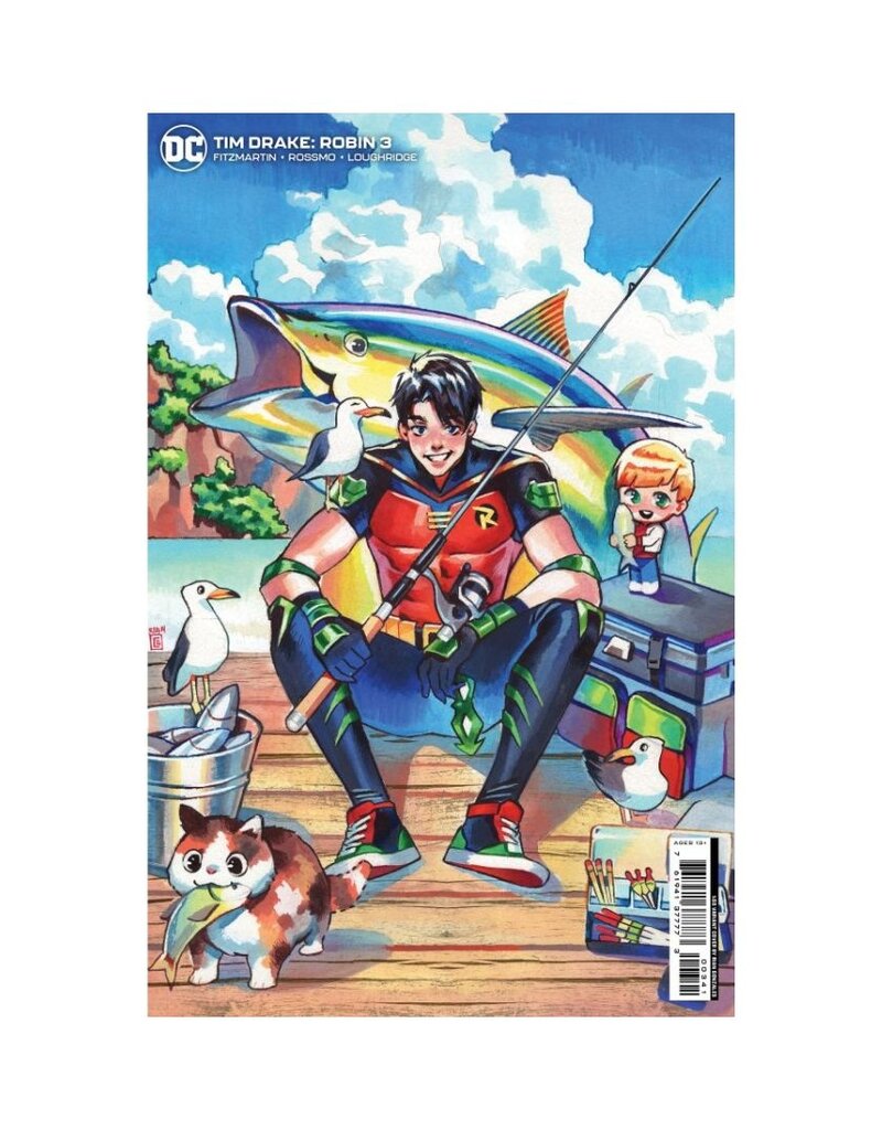 DC Tim Drake: Robin #3 Cover E 1:50 Rian Gonzales Card Stock Variant