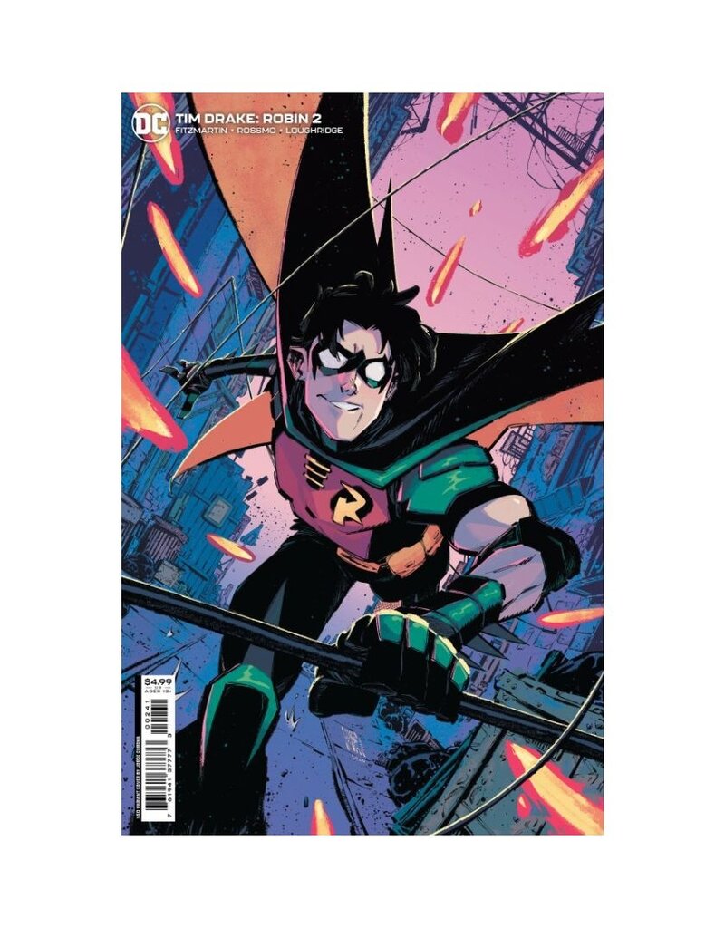 DC Tim Drake: Robin #2 Cover D 1:50 Jorge Corona Card Stock Variant