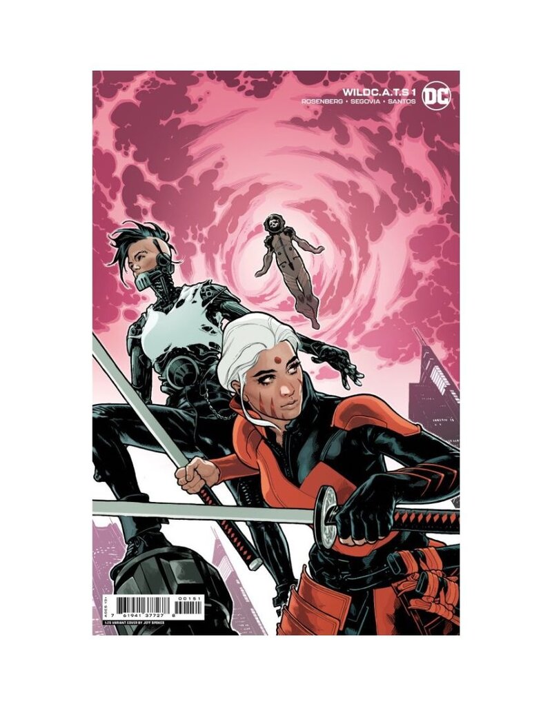 DC WildC.A.T.s #1 Cover F Incentive 1:25 Jeff Spokes Connecting Card Stock Variant