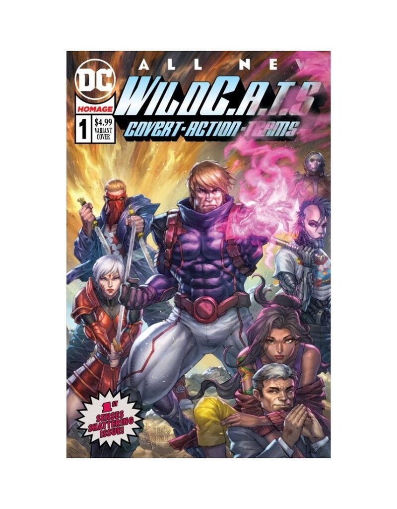DC WildC.A.T.s #1 Cover G Incentive 1:50 Alan Quah Card Stock Variant