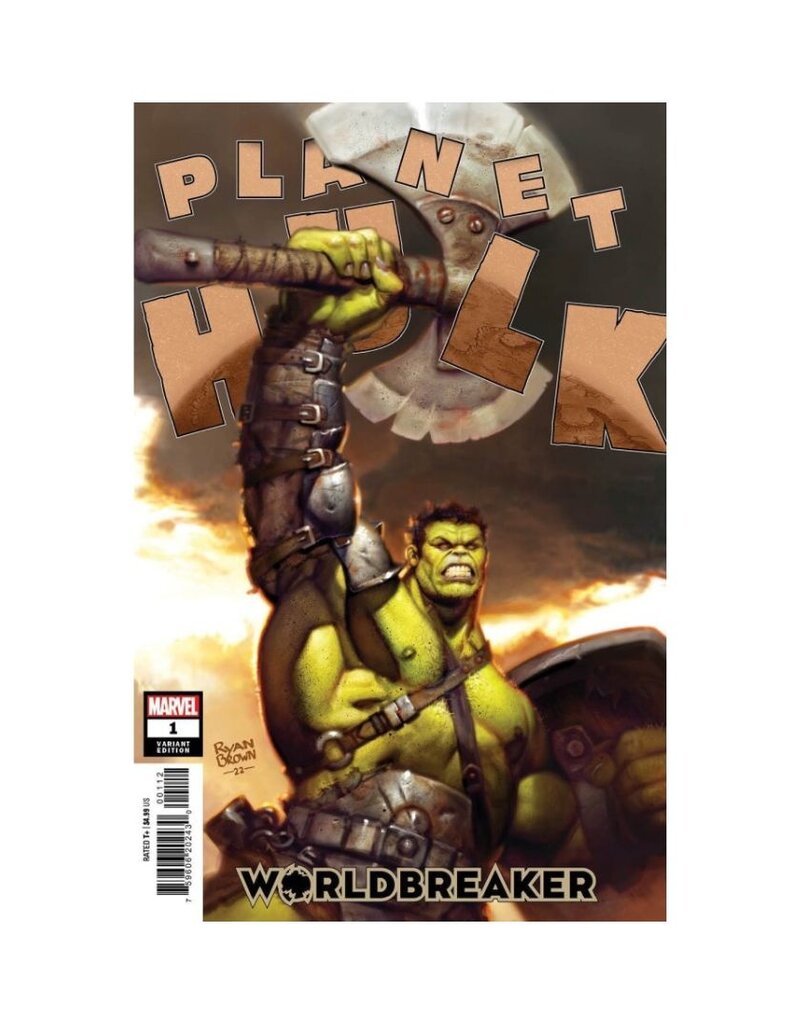 Marvel Planet Hulk: Worldbreaker #1 1:50 Brown Variant
