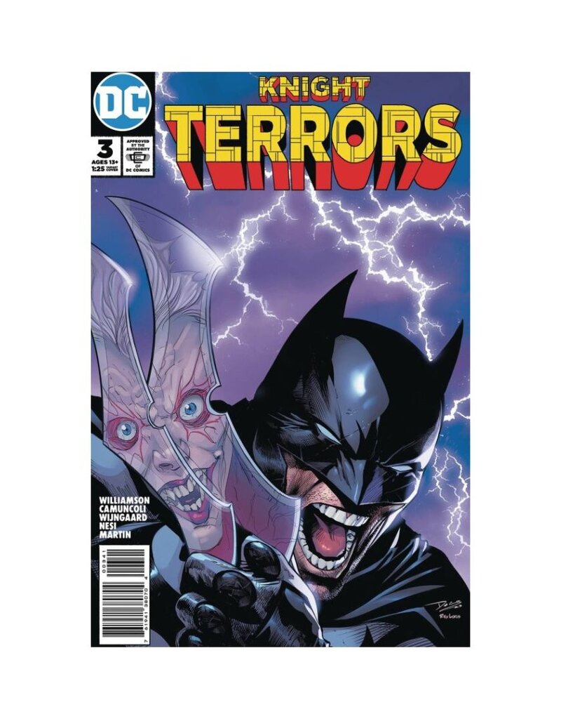 DC Knight Terrors #3 Cover E 1/25 Christian Duce Card Stock Variant