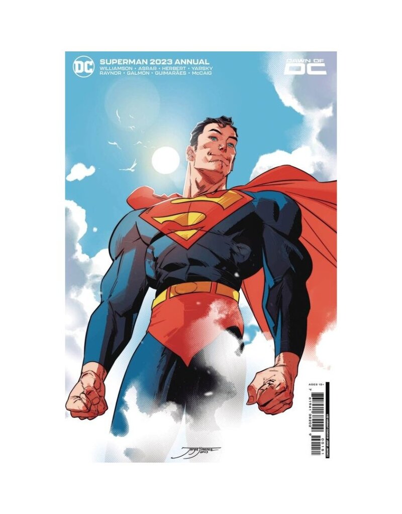 DC Superman 2023 Annual Cover E 1:50 Jorge Jiménez Card Stock Variant
