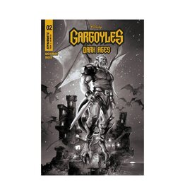 Gargoyles: Dark Ages #2 Cover H 1:15 Crain B&W