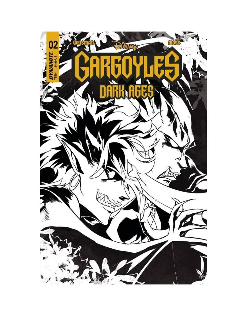 Gargoyles: Dark Ages #2 Cover L 1:20 Danino Line Art