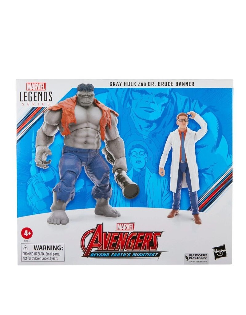 Hasbro Hasbro Marvel Legends Series Gray Hulk and Dr. Bruce Banner