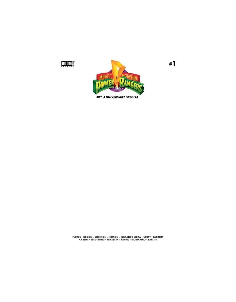 Boom Studios Mighty Morphin Power Rangers 30th Anniversary Special #1