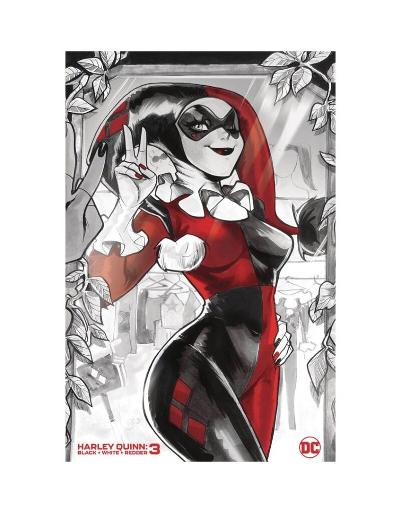 DC Harley Quinn: Black + White + Redder #3