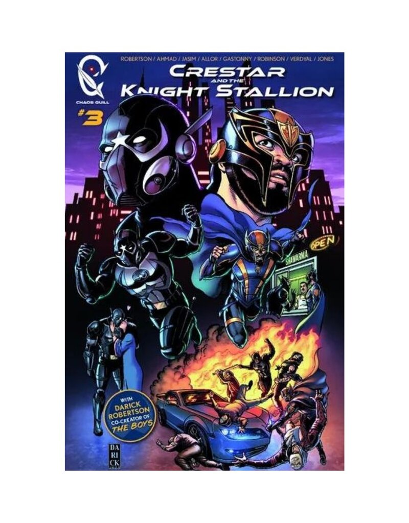 Chaos Quill Comics Crestar & Knight Stallion #3