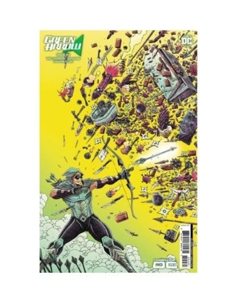 Green Arrow #4 Cover C 1:25 James Stokoe Card Stock Variant