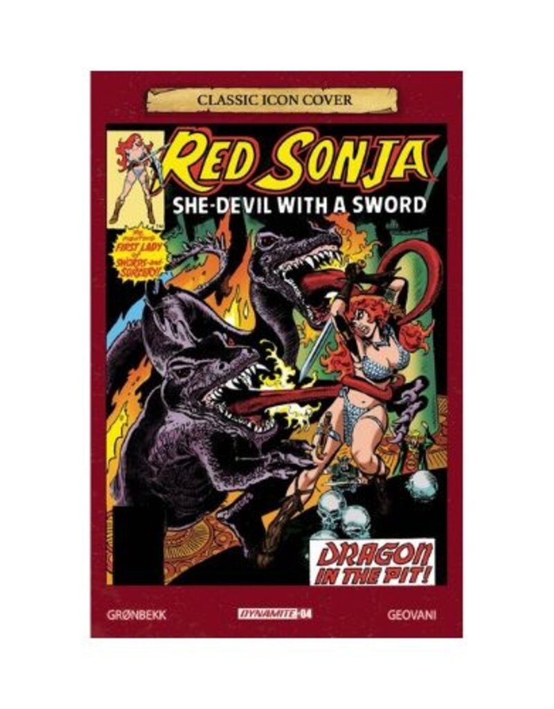 Red Sonja #4 Cover H 1:10 Thorne Classic Icon