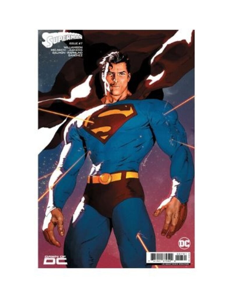 DC Superman #7 Cover H 1:25 Gerald Parel Card Stock Variant