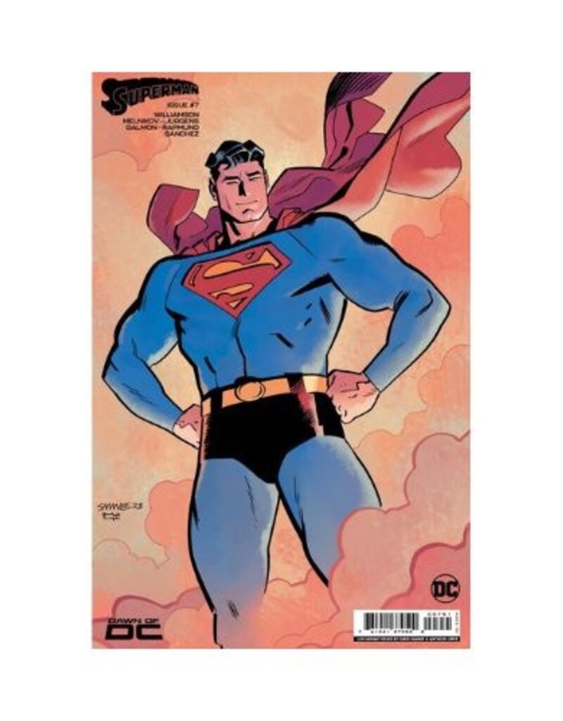 DC Superman #7 Cover I 1:50 Chris Samnee Card Stock Variant