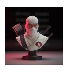 Gi Joe Legends In 3D Stormshadow 1/2 Scale Bust