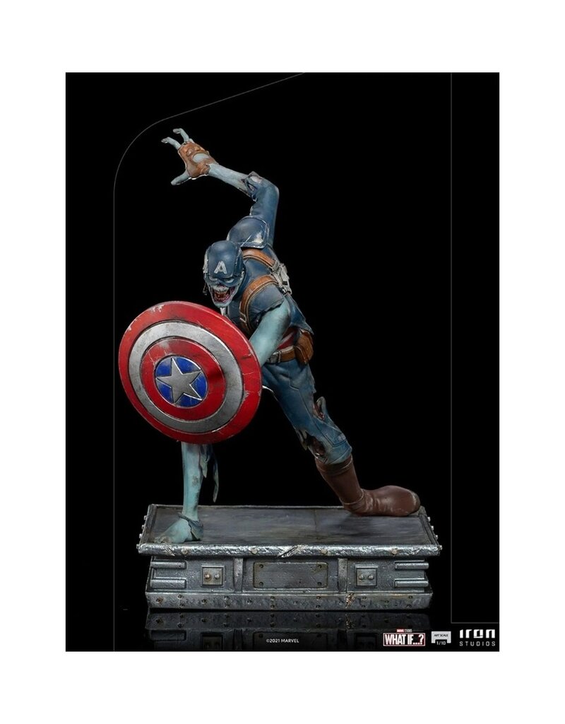 Iron Studios Zombie Captain America - What If...? - Art Scale 1/10