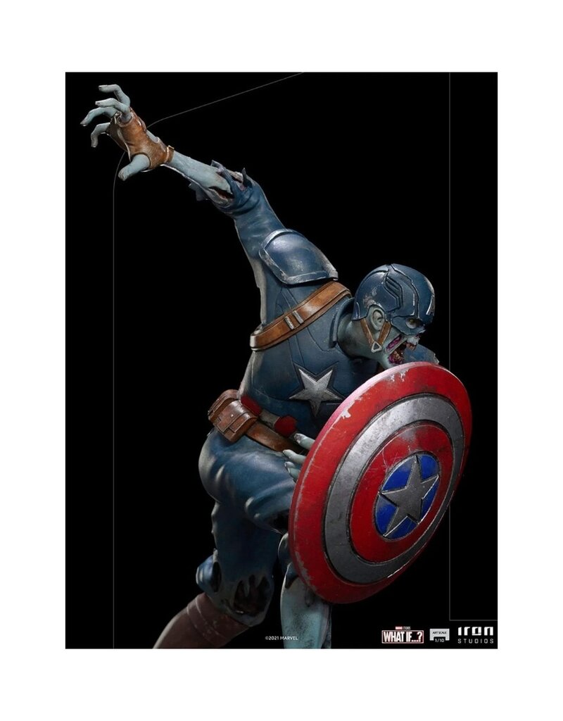 Iron Studios Zombie Captain America - What If...? - Art Scale 1/10