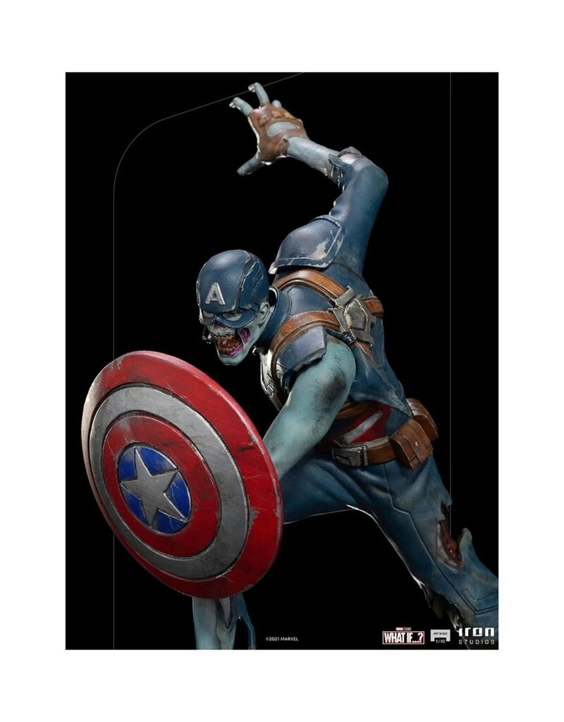 Iron Studios Zombie Captain America - What If...? - Art Scale 1/10